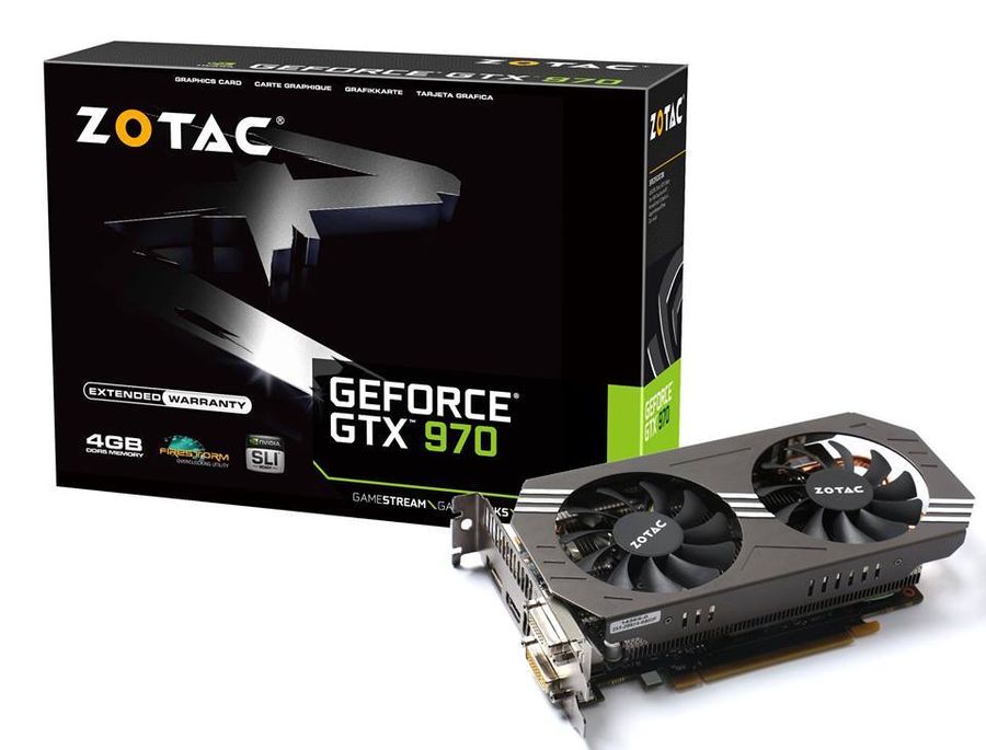 ZOTAC likely won't be best pleased this image has been released into the wild. But there we have it - the rarely seen GTX 970. Don't make sudden moves or you'll scare it off.