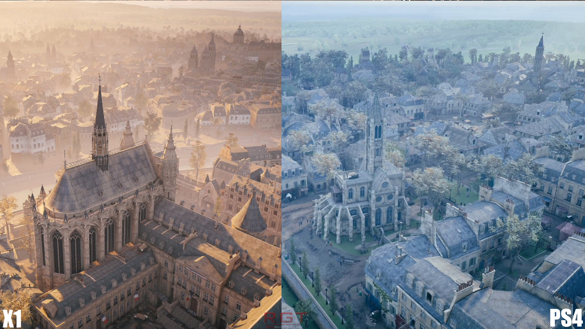 Assassin's Creed Unity: PS4 vs Xbox One Multiplayer Co-Op Frame-Rate Test 