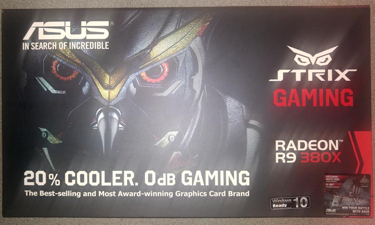 Asus hot sale r9 380x