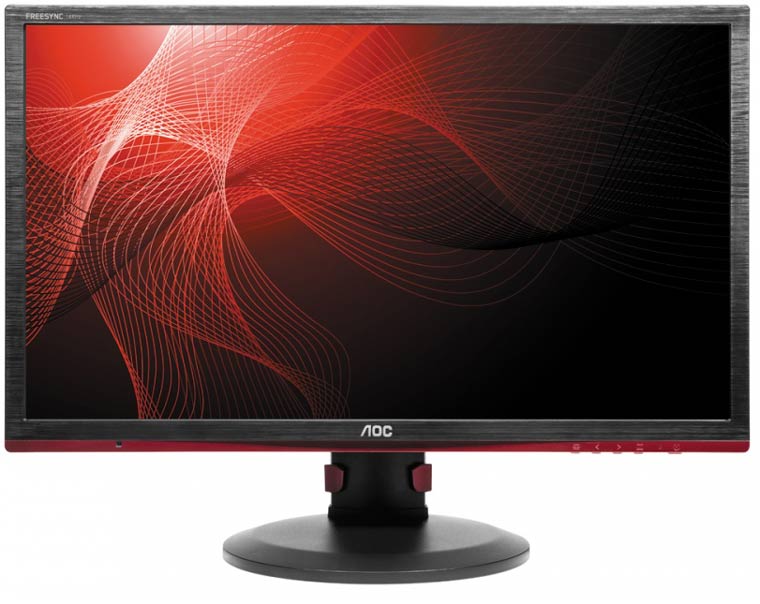 aoc monitor red