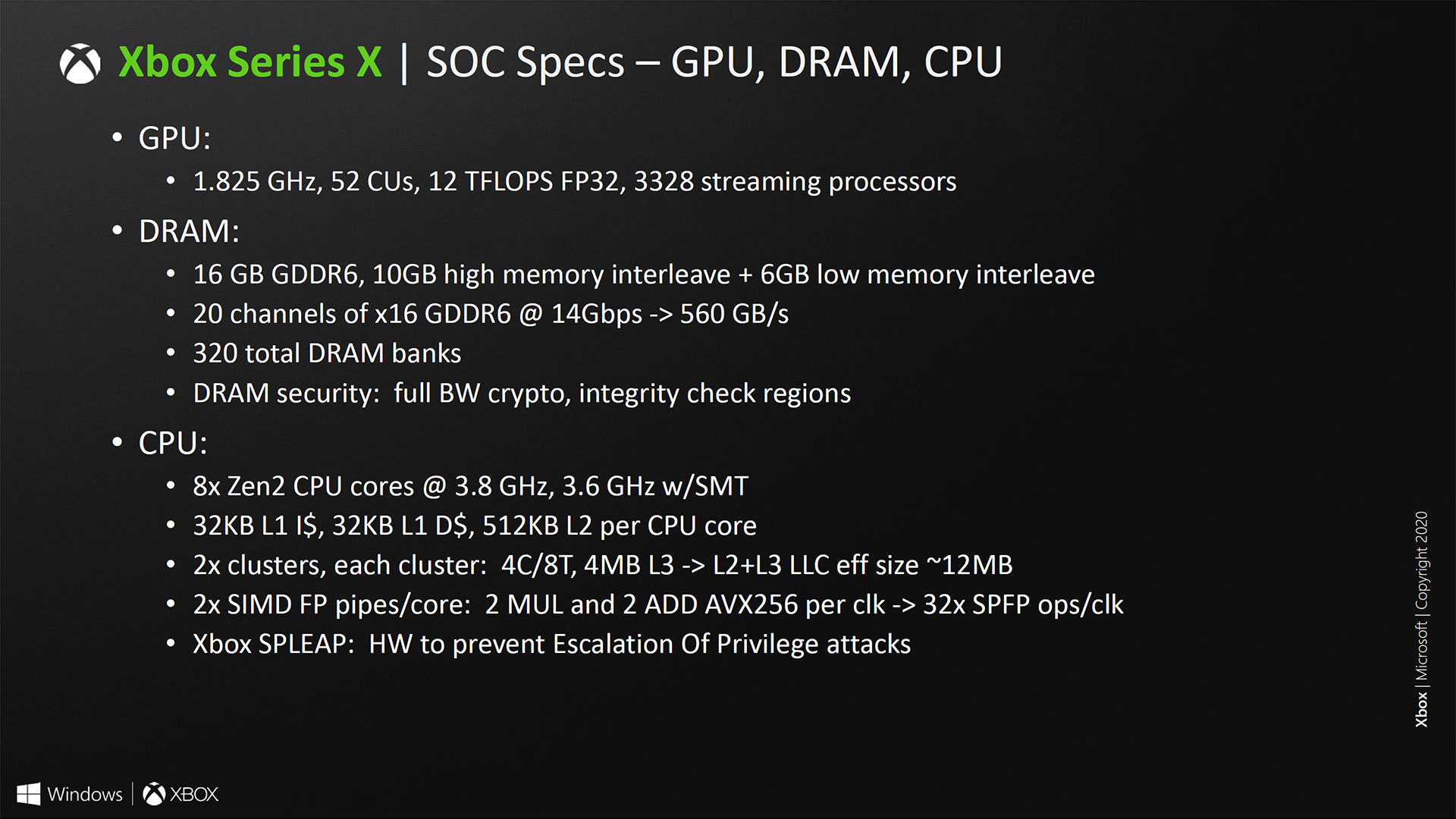 Inside Xbox Series X: the full specs